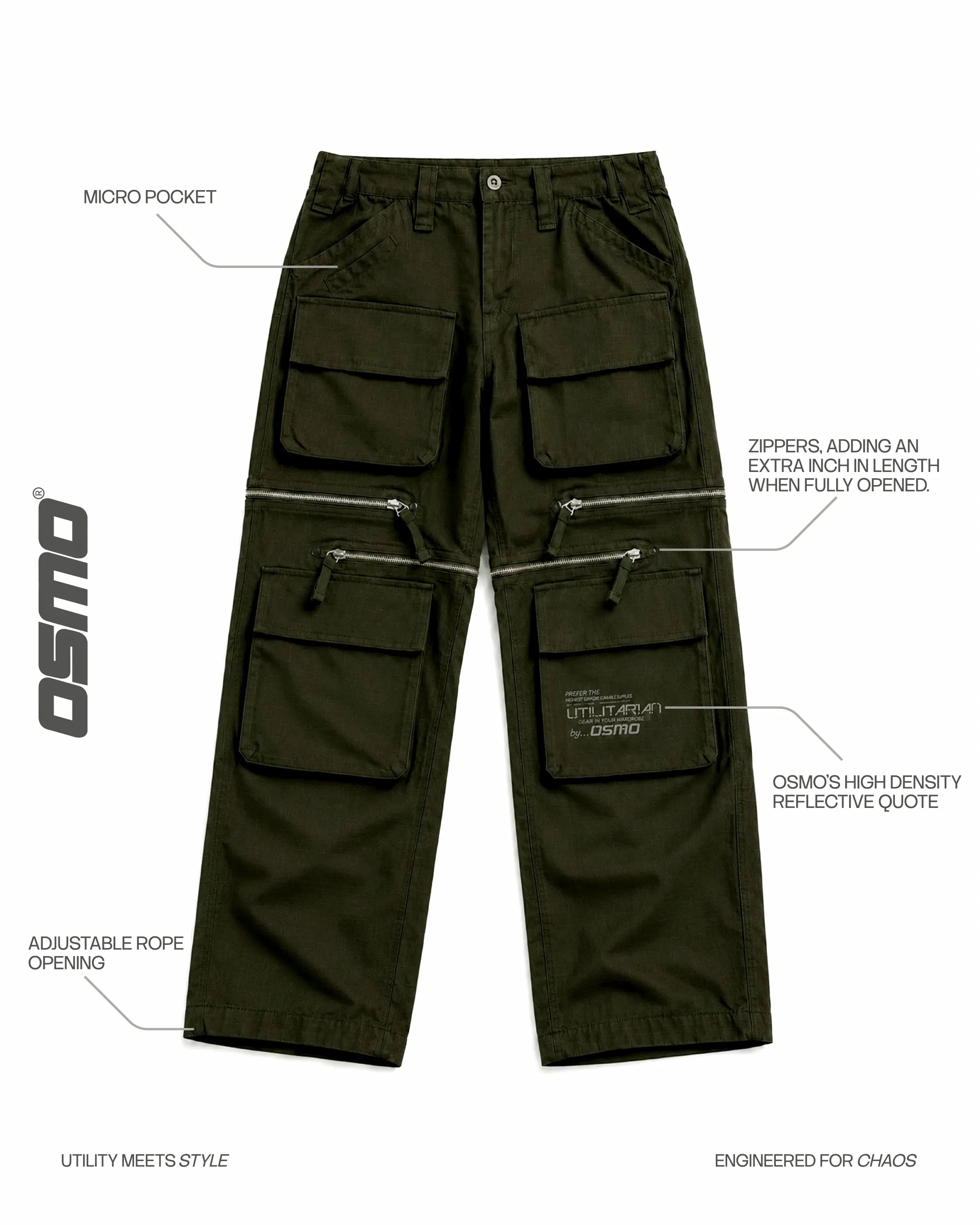 Expandable Length Cargo-Green