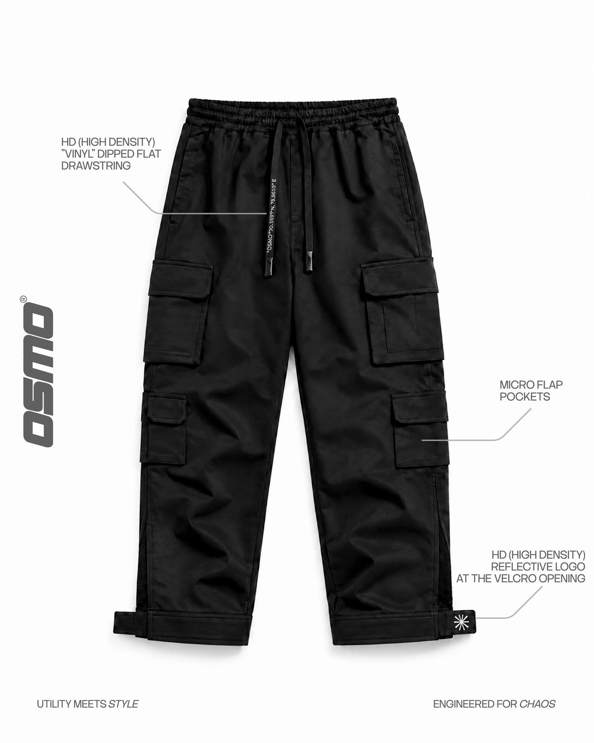 Velcro Adjustable Hem cargo