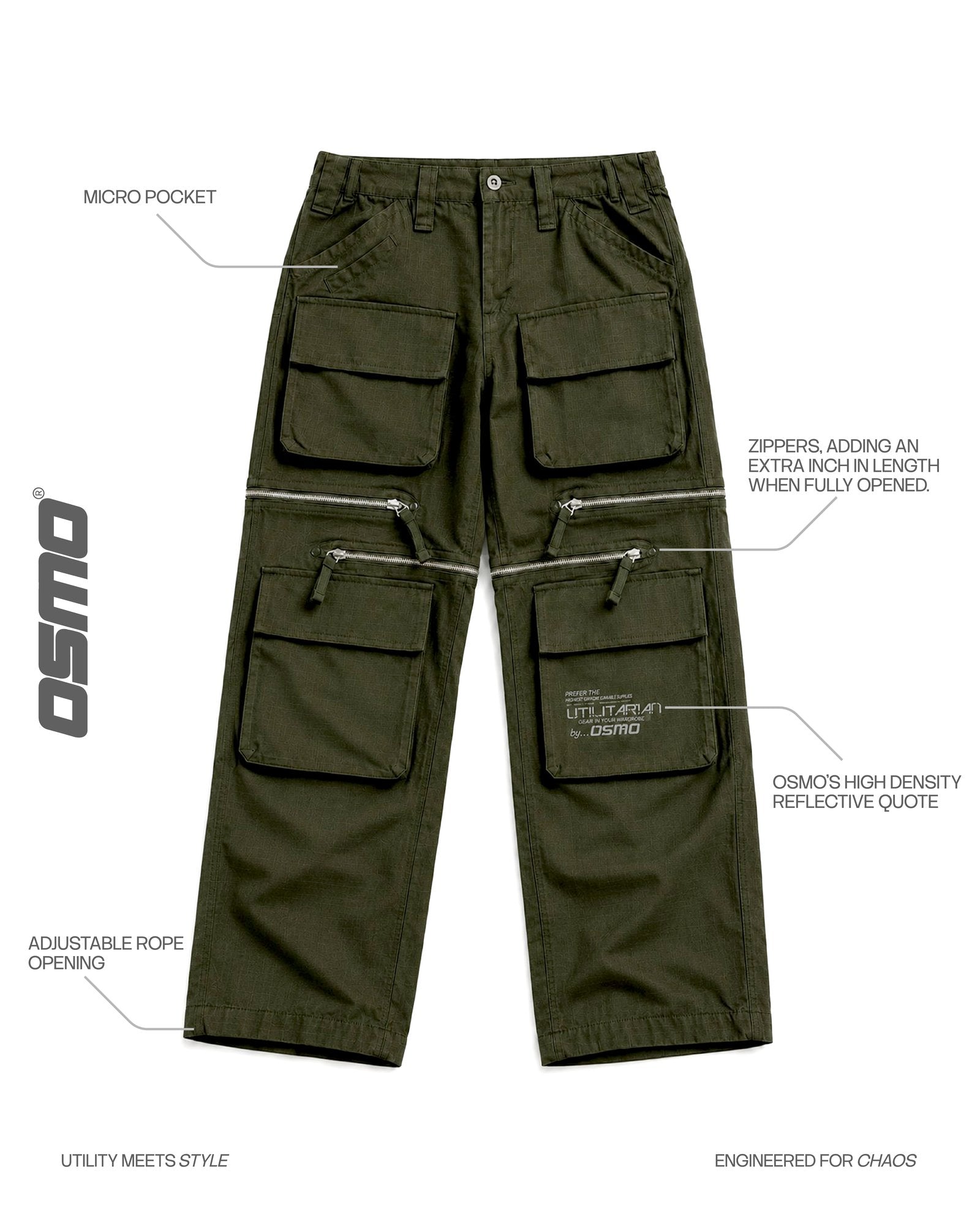 Expandable Length Cargo-Green