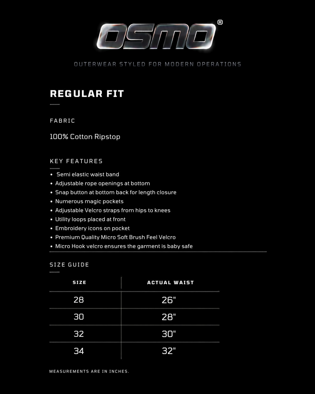 Velcro Shape Shifter Cargo